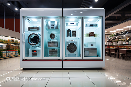 現(xiàn)代家電售賣商場(chǎng) 引領(lǐng)智能生活，一站式家用電器銷售新體驗(yàn)